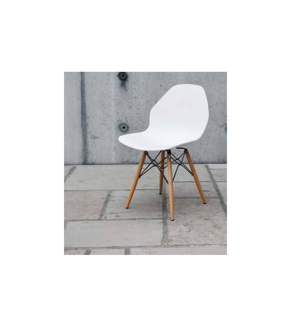 Sedia bianca - T905 - 1 - Sedie