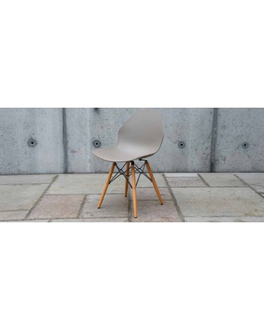 Sedia grigio caldo - T907 - 2 - Sedie