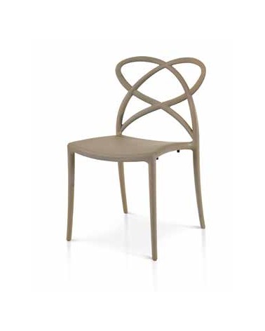 Sedia grigio caldo - T910 - 1 - Sedie