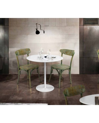 Sedia verde consumato - T915 - 2 - Sedie