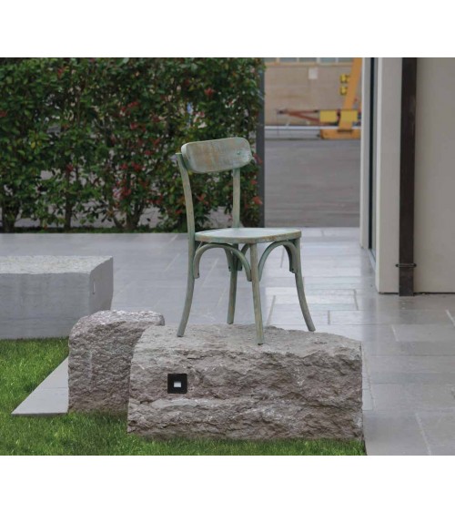 Sedia verde consumato - T915 - 3 - Sedie