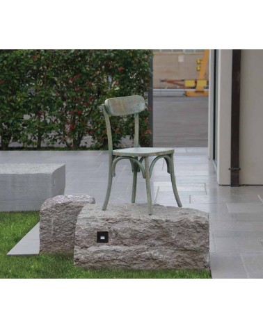 Sedia verde consumato - T915 - 3 - Sedie