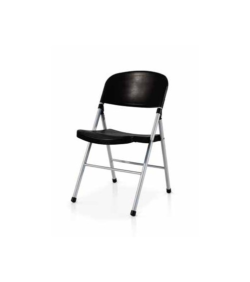 Sedia pieghevole nera - T920 - 1 - Sedie