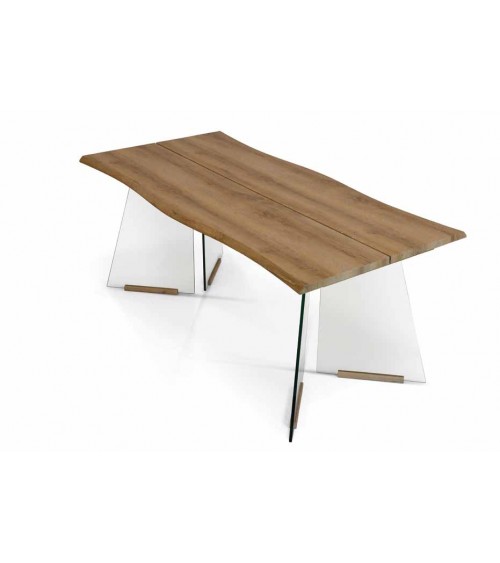 Tavolo impiallacciato ﾖ 180x90 fisso - T929 - 1 - Tavoli