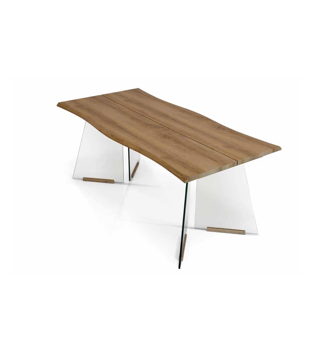 Tavolo impiallacciato ﾖ 180x90 fisso - T929 - 1 - Tavoli