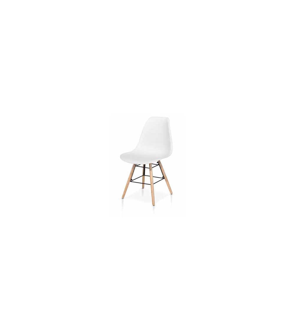 Sedia bianca - T966 - 1 - Moderne