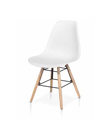 Sedia bianca - T966 - 1 - Moderne