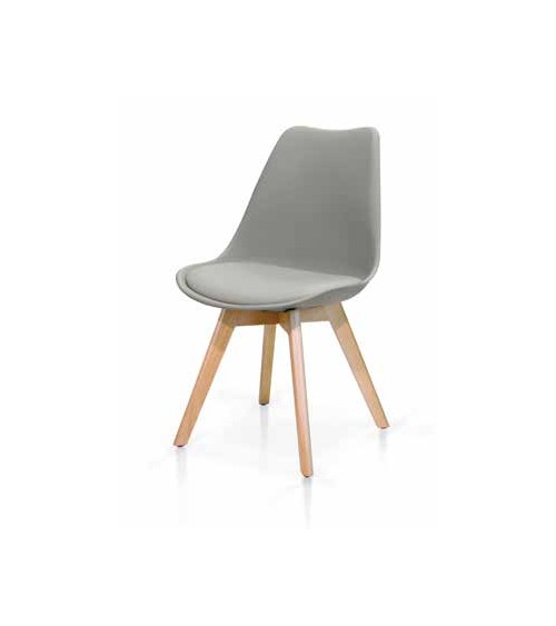 Sedia grigia - T975 - 1 - Moderne