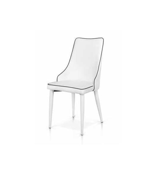 Sedia bianca - T980 - 1 - Moderne
