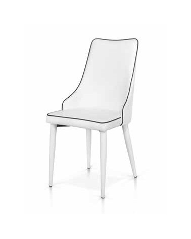 Sedia bianca - T980 - 1 - Moderne