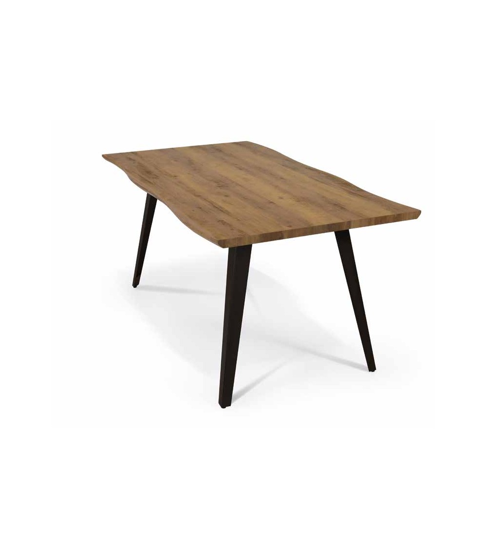 Tavolo impiallacciato ﾖ 160x90 fisso - T984 - 1 - Tavoli
