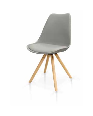 Sedia grigia - T993 - 1 - Moderne