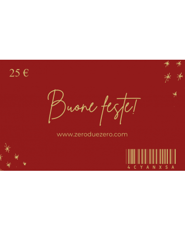 Buone feste!-25 - GC-25 - 1 - Gift Card