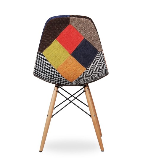 Sedia replica Eames DSW patchwork - T674 - 5 - Home page