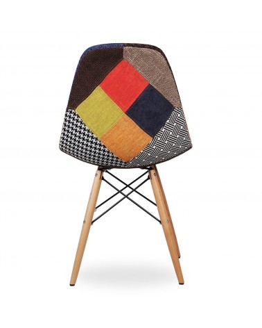 Sedia replica Eames DSW patchwork - T674 - 5 - Home page