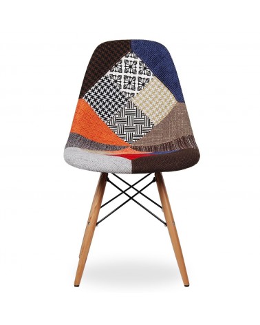 Sedia replica Eames DSW patchwork - T674 - 1 - Home page