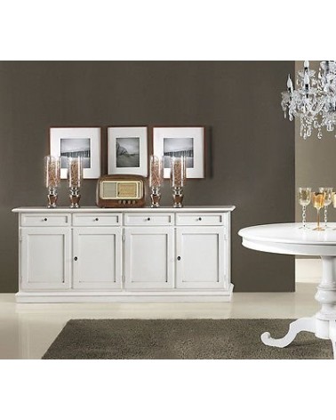 Credenza classica artigianale 4 porte e 4 cassetti - T380 - 2 - Home page